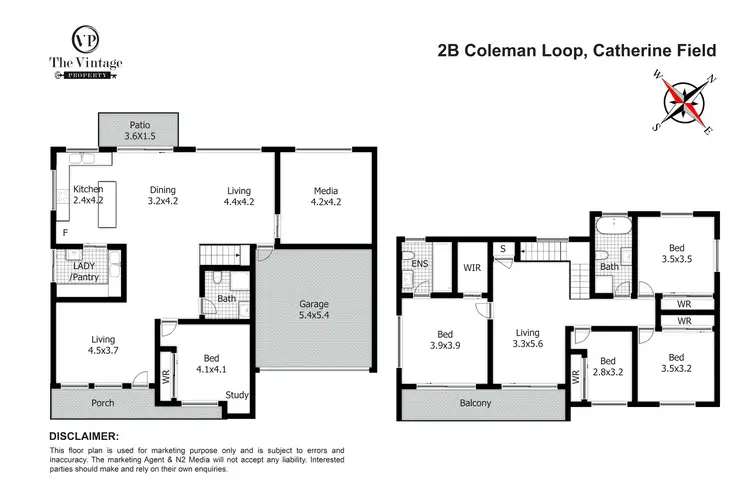 Floorplan of Homely house listing, 2B Coleman Loop, Catherine Field NSW 2557