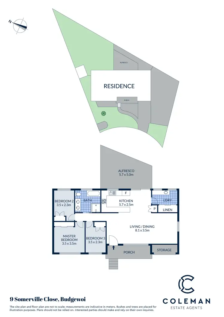 Floorplan of Homely house listing, 9 Somerville Close, Budgewoi NSW 2262