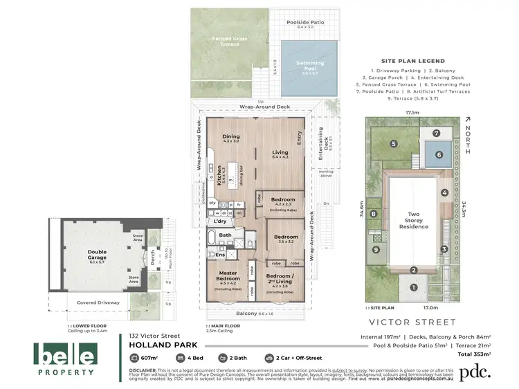 Floorplan of Homely house listing, 132 Victor Street, Holland Park QLD 4121
