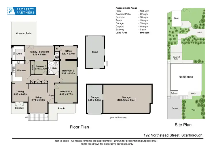 Floorplan of Homely house listing, 192 Northstead Street, Scarborough WA 6019