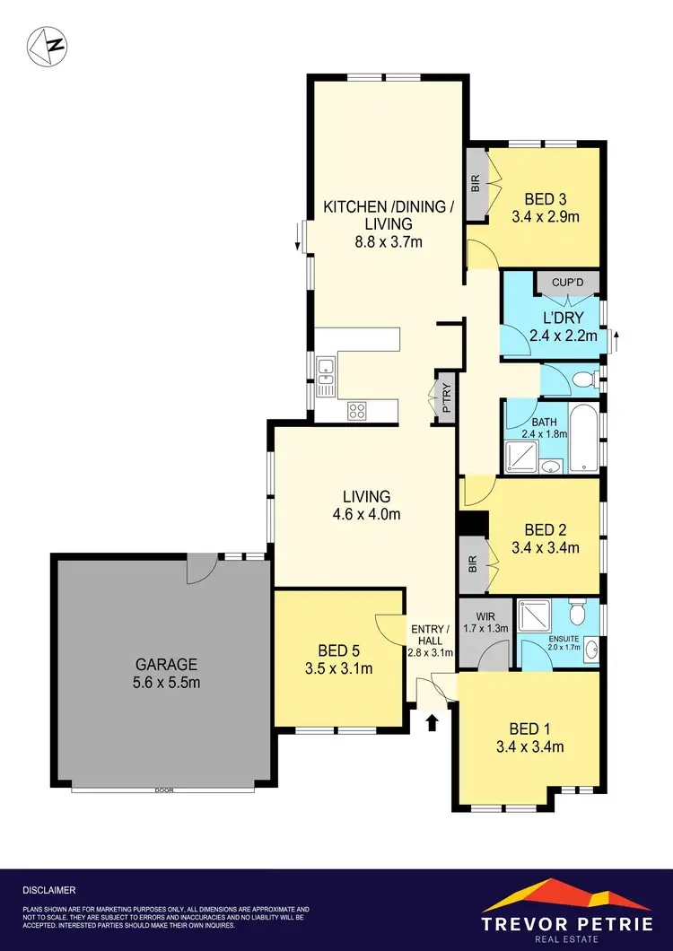 Floorplan of Homely house listing, 4 Manna Boulevard, Delacombe VIC 3356
