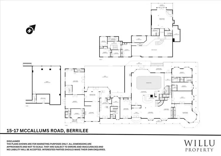 Floorplan of Homely rural property listing, 15-17 Mccallum's Road, Berrilee NSW 2159