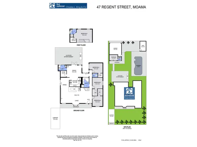 Floorplan of Homely house listing, 47 Regent Street, Moama NSW 2731