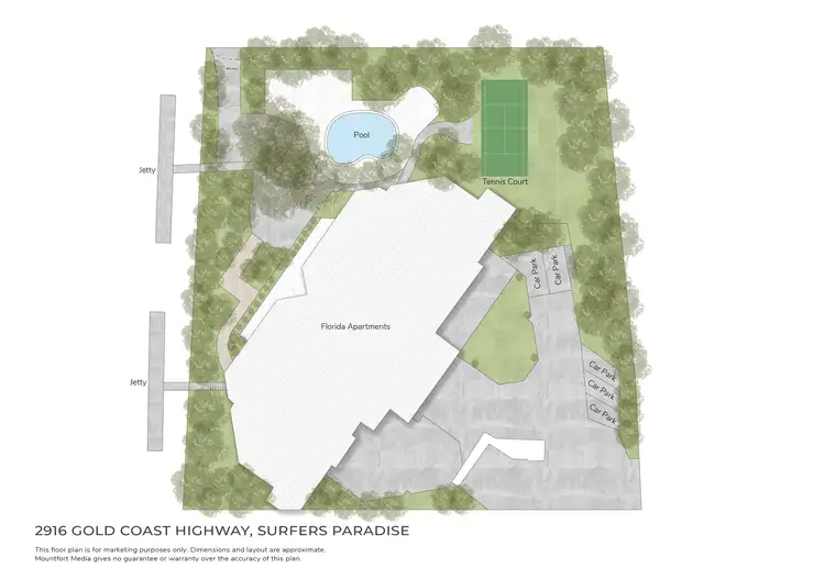 Floorplan of Homely apartment listing, 35/2916 Gold Coast Highway, Surfers Paradise QLD 4217