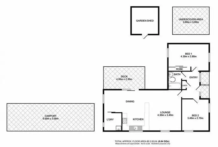 Floorplan of Homely house listing, 602 Jackson Place, North Albury NSW 2640