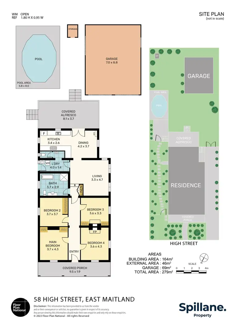 Floorplan of Homely house listing, 58 High Street, East Maitland NSW 2323