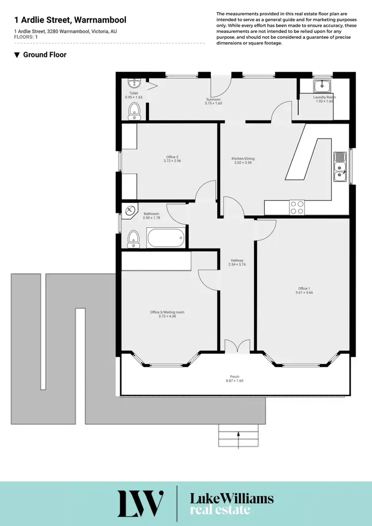 Floorplan of Homely house listing, 1 Ardlie Street, Warrnambool VIC 3280
