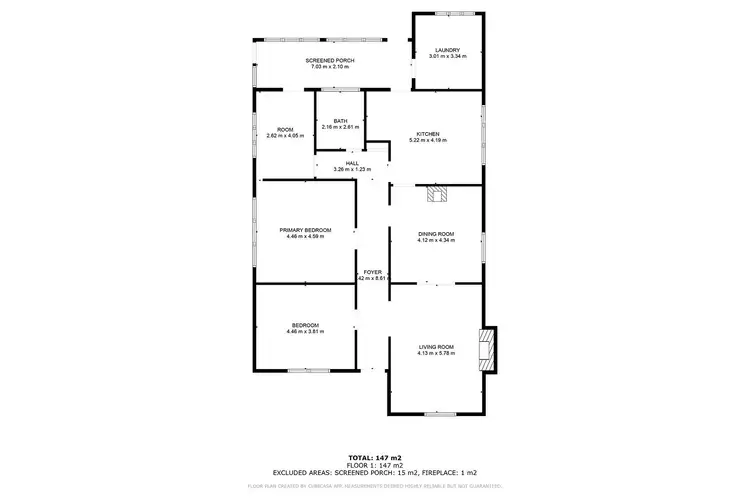 Floorplan of Homely rural property listing, 1561 Rifle Butts Road, Noradjuha VIC 3409