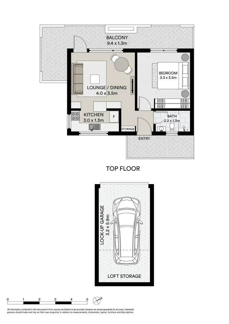 Floorplan of Homely unit listing, 28/21 Redman Road, Dee Why NSW 2099