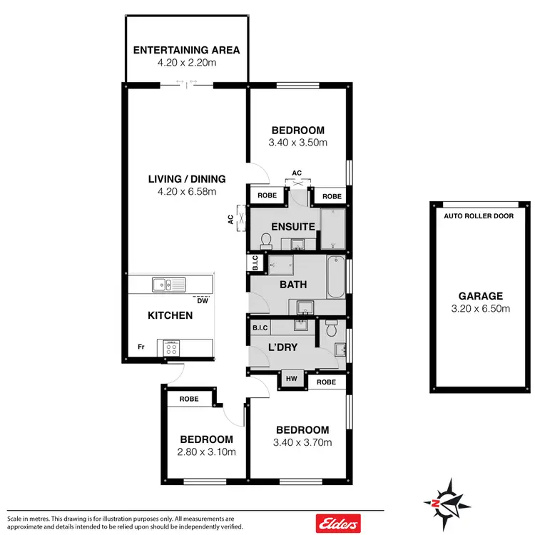 Floorplan of Homely unit listing, 14/2 Solway Crescent, Encounter Bay SA 5211