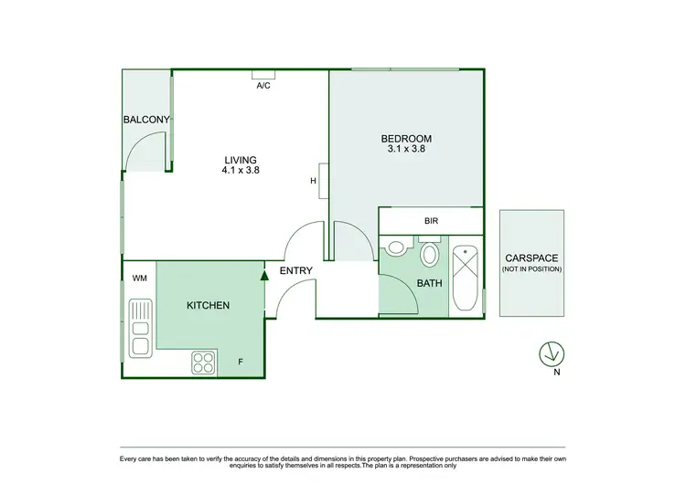 Floorplan of Homely apartment listing, 12/23 Kooyong Road, Armadale VIC 3143
