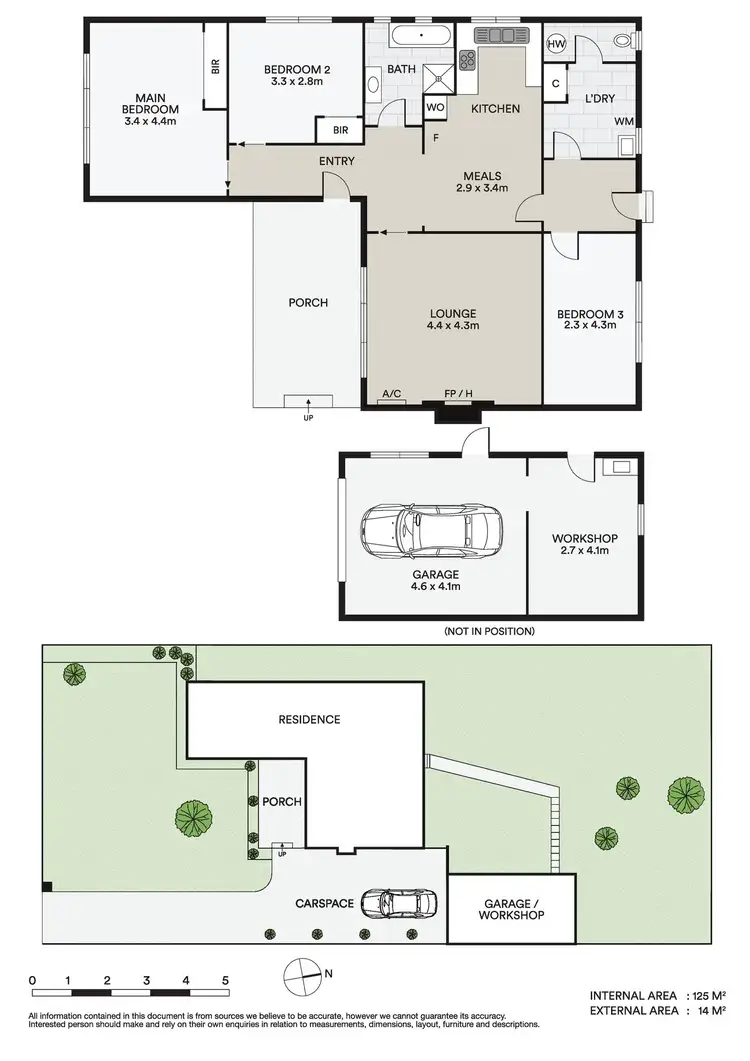 Floorplan of Homely house listing, 1 Linda Street, Clayton South VIC 3169