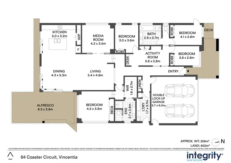 Floorplan of Homely house listing, 64 Coaster Circuit, Vincentia NSW 2540