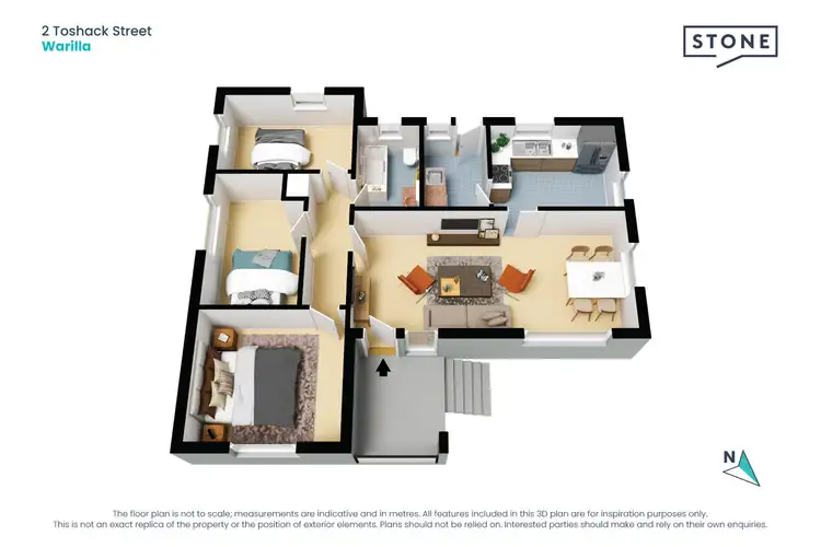 Floorplan of Homely house listing, 2 Toshack Street, Warilla NSW 2528