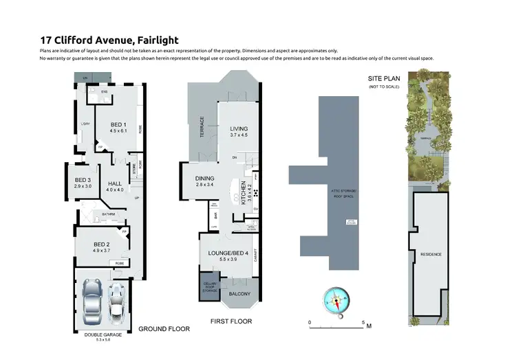 Floorplan of Homely house listing, 17 Clifford Avenue, Fairlight NSW 2094