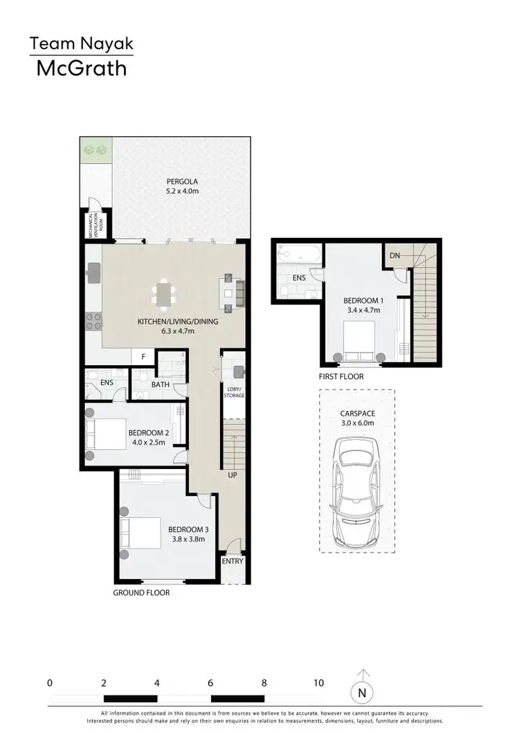 Floorplan of Homely townhouse listing, 5/21 Carinya Road, Girraween NSW 2145