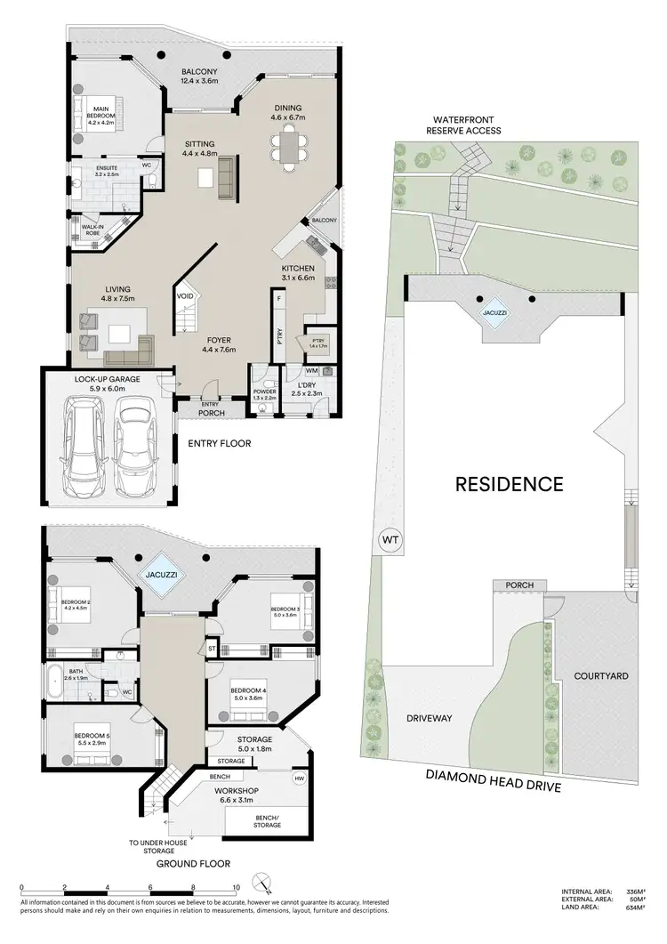 Floorplan of Homely house listing, 140 Diamond Head Drive, Budgewoi NSW 2262