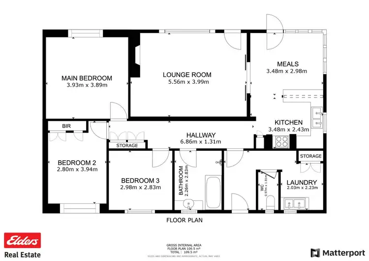 Floorplan of Homely house listing, 7 Christmass Street, Northam WA 6401
