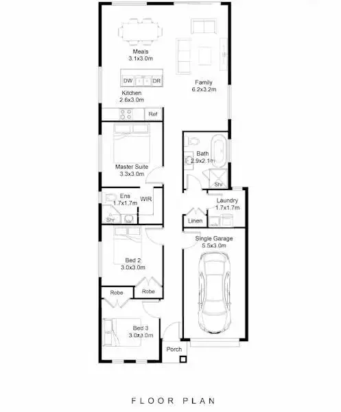 Floorplan of Homely house listing, Address available on request