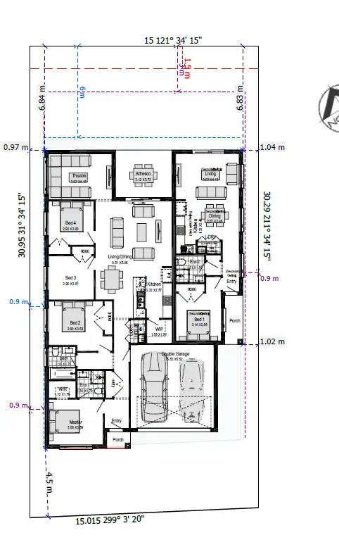 Floorplan of Homely house listing, Address available on request