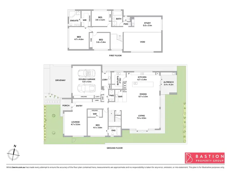 Floorplan of Homely house listing, 25 Alex Colley Crescent, Wright ACT 2611