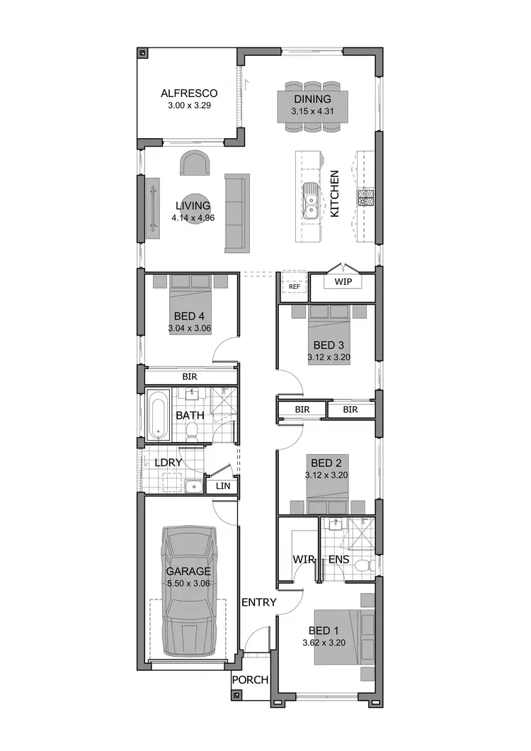 Floorplan of Homely house listing, Address available on request
