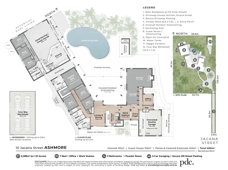 Floorplan of Homely rural property listing, Address available on request