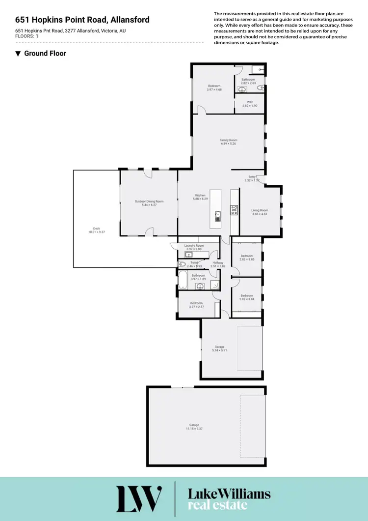 Floorplan of Homely house listing, 651 Hopkins Point Road, Warrnambool VIC 3280