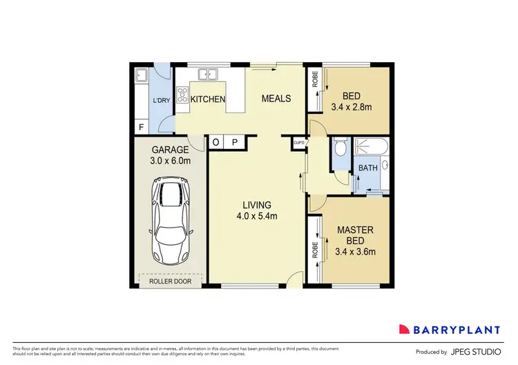Floorplan of Homely unit listing, 25/110 Delbridge Drive, Sydenham VIC 3037