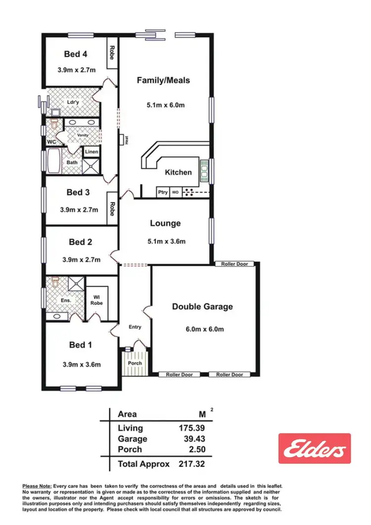 Floorplan of Homely house listing, 33 Oaklands Circuit, Hewett SA 5118
