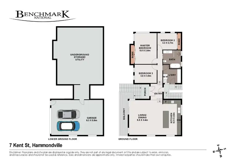 Floorplan of Homely house listing, 7 Kent Street, Hammondville NSW 2170