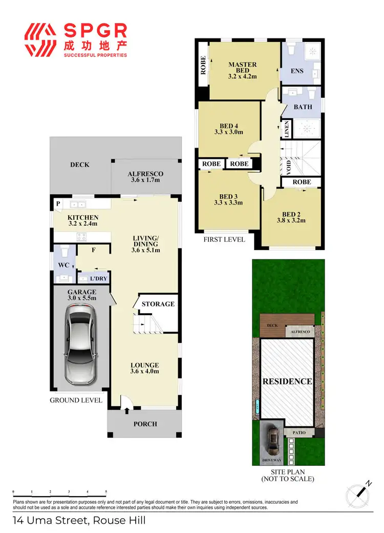 Floorplan of Homely house listing, 14 Uma Street, Rouse Hill NSW 2155