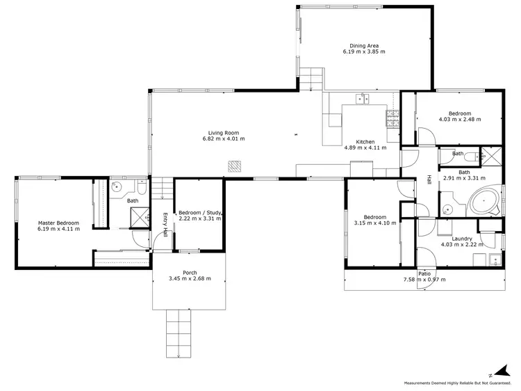 Floorplan of Homely house listing, 12 C J Dennis Road, Toolangi VIC 3777