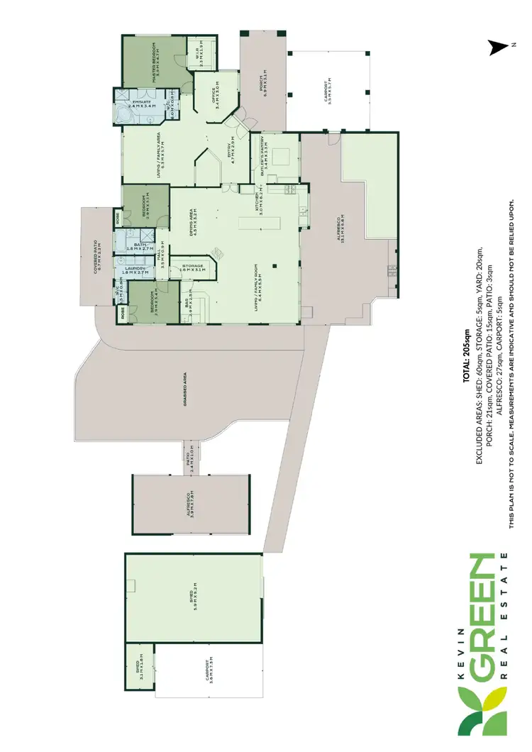Floorplan of Homely house listing, 25 Branchfield Way, Falcon WA 6210