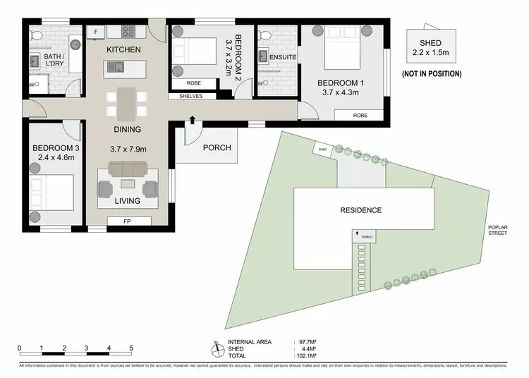 Floorplan of Homely house listing, 31 Oak Street, Golden Square VIC 3555