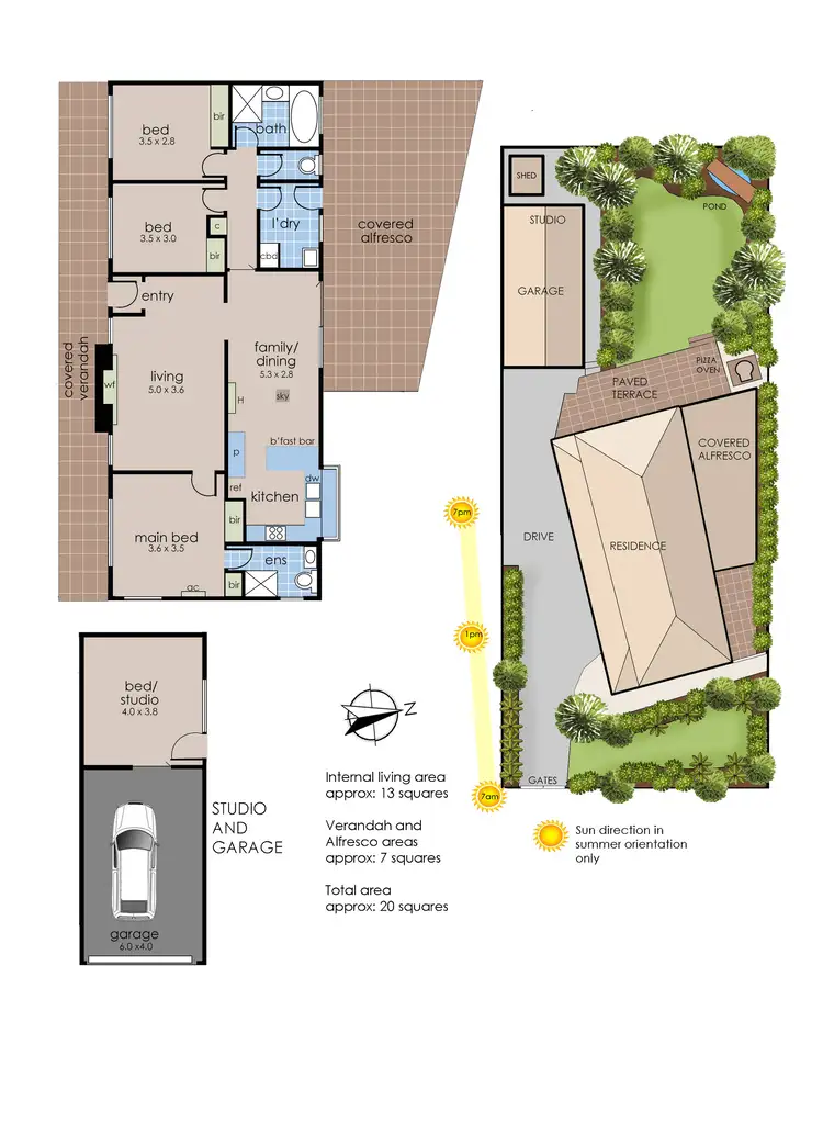 Floorplan of Homely house listing, 47 Warrawee Circuit, Frankston VIC 3199
