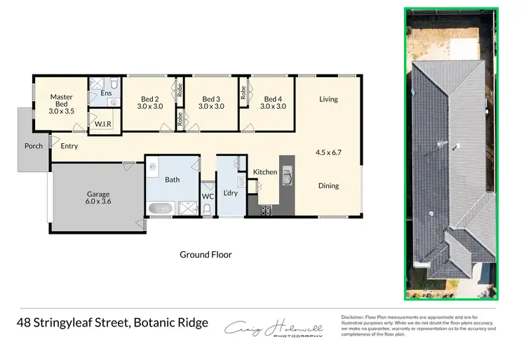 Floorplan of Homely house listing, 48 Stringyleaf Street, Botanic Ridge VIC 3977