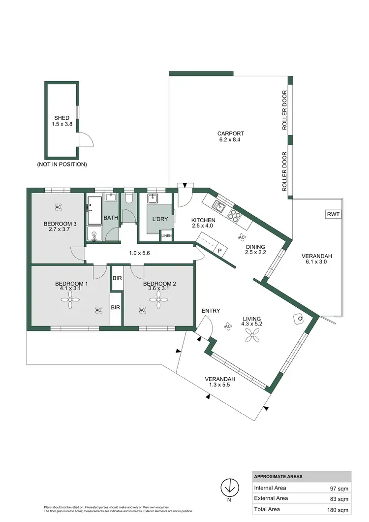 Floorplan of Homely house listing, 12 Fairway Avenue, Glenelg North SA 5045