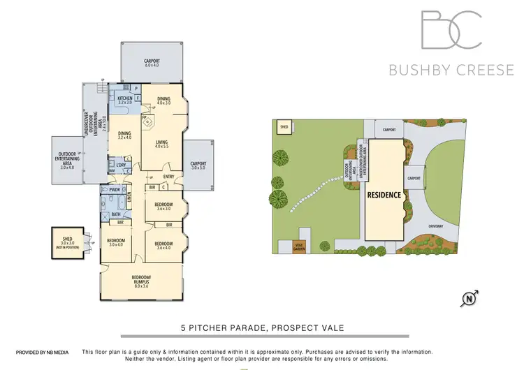 Floorplan of Homely house listing, 5 Pitcher Parade, Prospect Vale TAS 7250