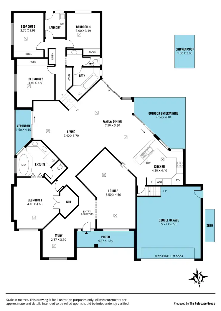 Floorplan of Homely house listing, 3 Douglas Fir Court, Aberfoyle Park SA 5159
