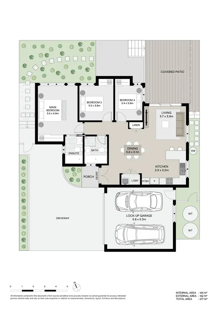Floorplan of Homely villa listing, 3/43 Paul Street, Umina Beach NSW 2257