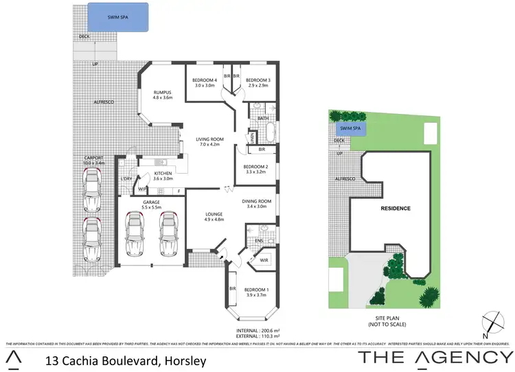 Floorplan of Homely house listing, 13 Cachia Boulevard, Horsley NSW 2530