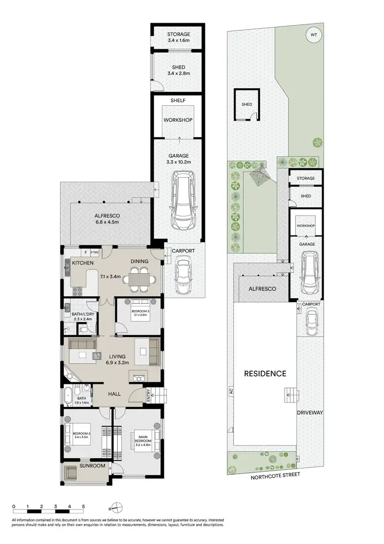 Floorplan of Homely house listing, 92 Northcote Street, Canterbury NSW 2193