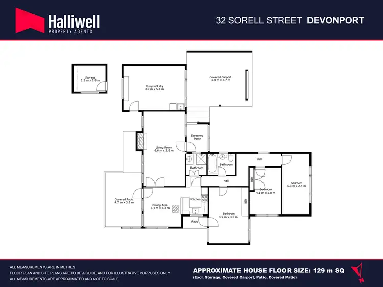 Floorplan of Homely house listing, 32 Sorell Street, Devonport TAS 7310