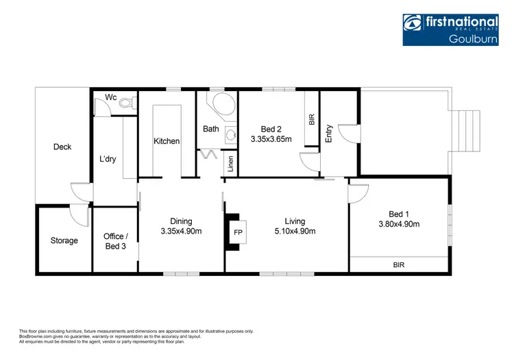 Floorplan of Homely house listing, 31 Ottiwell Street, Goulburn NSW 2580