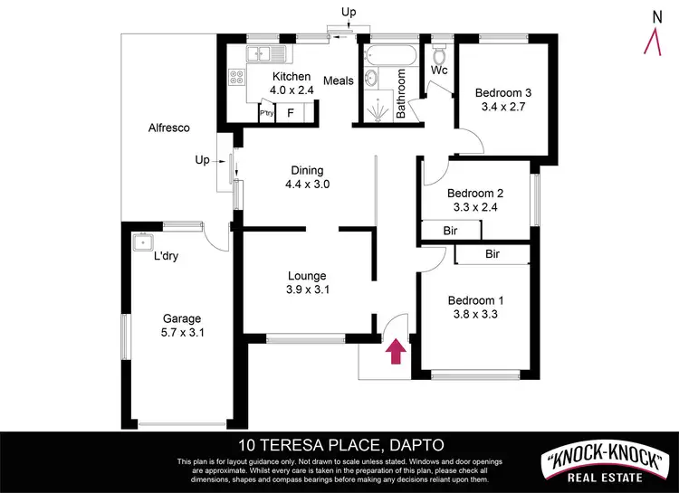 Floorplan of Homely house listing, 10 Teresa Place, Dapto NSW 2530
