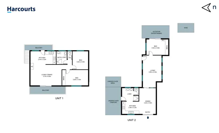 Floorplan of Homely house listing, 1-2/4 Longworth Avenue, Cardiff NSW 2285