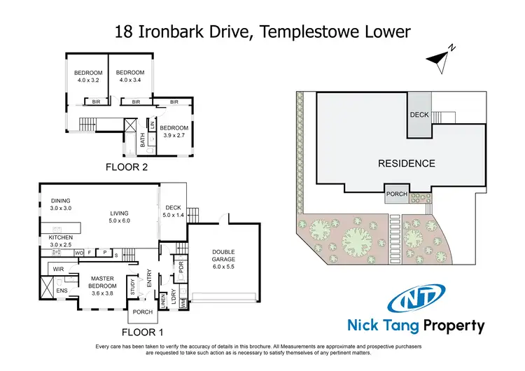 Floorplan of Homely house listing, 18 Ironbark Drive, Templestowe Lower VIC 3107