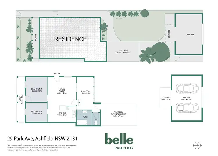 Floorplan of Homely house listing, 29 Park Avenue, Ashfield NSW 2131