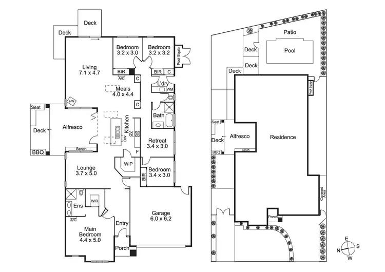 Floorplan of Homely house listing, 6 Vane Street, Cranbourne East VIC 3977